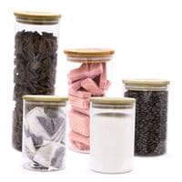 Glass Storage Jars - Breakfast Set